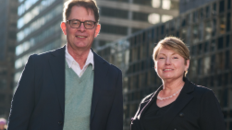 Dr. John Verzani and Dr. Annemarie Nicols-Grinenko
