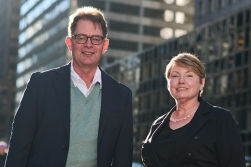 Dr. John Verzani and Dr. Annemarie Nicols-Grinenko