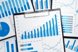 A pile of charts